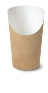 Contenitore pata cup in cartoncino bio-compostabile