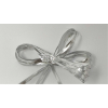 Rafia basic "Sveltostrip" argento in confezione da 50 pezzi, diametro fiocco 14 cm