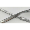 Rafia basic "Sveltostrip" argento in confezione da 50 pezzi, diametro fiocco 14 cm