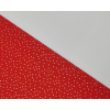 Carta da regalo tinta unita rosso con stelline, formato 70x100 cm, confezione da 25 fogli