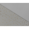 Carta da regalo bianca fantasia stelline, formato 70x100 cm, confezione da 25 fogli