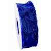 Rotolo nastro animato Original in tessuto blu scuro cangiante, lunghezza 25 metri