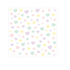 Tovagliolo carta 3 veli 33x33cm, fantasia Candy Hearts, confezione da 16 pezzi