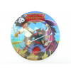 Piatto in cartoncino fantasia "Pirati", diametro 18cm, confezione da 10 pezzi