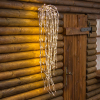 Rami cadenti argento, 240 flashled diamond a luce calda, uso interno ed esterno, lunghezza 95 cm