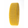 Rotolo nastro juta naturale giallo sole, lunghezza 20 metri