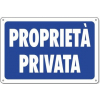 Cartello Proprietà privata, in PVC rigido, 20x30 cm