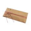 Sacchetto regalo in carta avana con strip adesivo, confezione da 100 pezzi, vari formati
