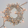 Filo lineare 200 MaxiLed luce calda "FlashLed Diamond" luce fredda, prolungabile, uso interno ed esterno filo bianco lunghezza 20 metri (cavo alimentazione non incluso)