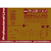 Tenda di luci 228 MaxiLed, Flashled Diamond, luce calda, uso interno ed esterno, prolungabile, larghezza 3 x 90 centimetri di altezza