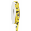 Rotolo nastro Bienchen fondo giallo, altezza 15 mm, lunghezza 20 metri
