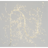 Ramo champagne modellabile, 504 microled flashled a luce calda, uso interno ed esterno, lunghezza 3 metri