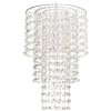 Lampadario "Chandelier" 936 led, luce calda fissa, uso interno ed esterno, diametro 45 x 70 di altezza, filo alimentazione alimentazione 6 metri
