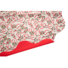 Sottovaso perlato "Ribbon Elite" fondo avorio, diametro 100 cm, confezione da 10 pezzi