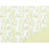 Bobina Jacqueline in PPL fantasia fondo verde a righe, interno verde, altezza 1 metro, lunghezza 25 metri