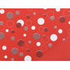 Bobina Drops in PPL fantasia fondo e interno rosso, altezza 1 metro, lunghezza 25 metri