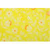 Rotolo carta regalo "Ricamato" fondo giallo, altezza 1 metro, lunghezza 9 metri