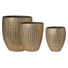 Vaso caspo' oro effetto martellato, varie misure
