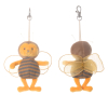 Portachiavi "Ladybug & Bee", altezza 12 cm, vari soggetti