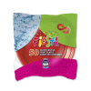 Piatto rosso in plastica, diametro 17 cm, confezione da 50 pezzi