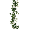 Ghirlanda di foglie lunghezza 180 cm, verde