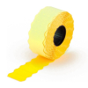 Etichette giallo fluo permanenti per prezzatrice, formato 26x12 mm