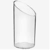 Bicchierino in PS trasparente da 80ml, diametro 4 cm, confezione da 40 pezzi