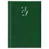 Agenda 2027 giornaliera Gommato verde, formato 14.5x20.5 cm