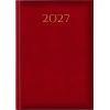 Agenda 2027 settimanale Madrid rosso, formato 17x24 cm