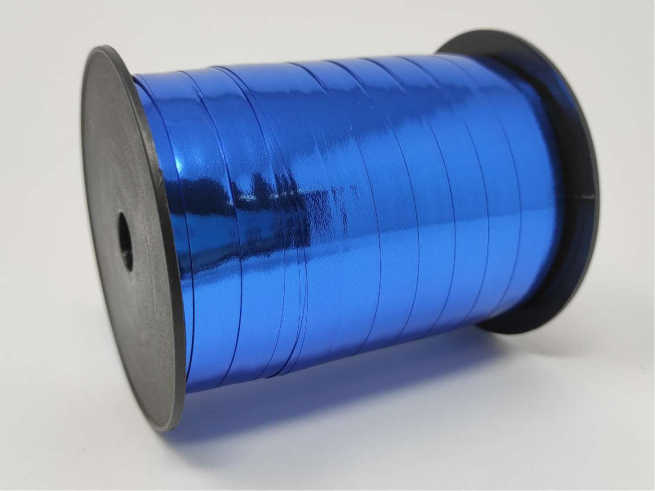 Rotolo nastro "Reflex" blu reale altezza 10 mm, in bobina da 250 mt