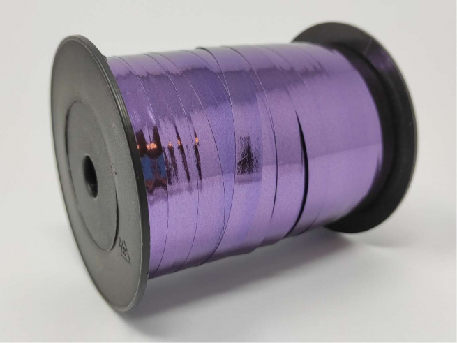Rotolo nastro "Reflex" viola altezza 10 mm, in bobina da 250 mt