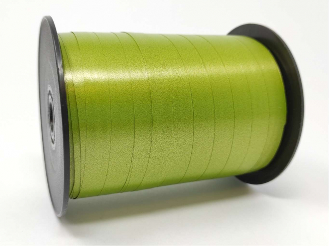 Rotolo nastro "Splendene" diamant verde muschio, altezza 10 mm, bobina da 250 mt