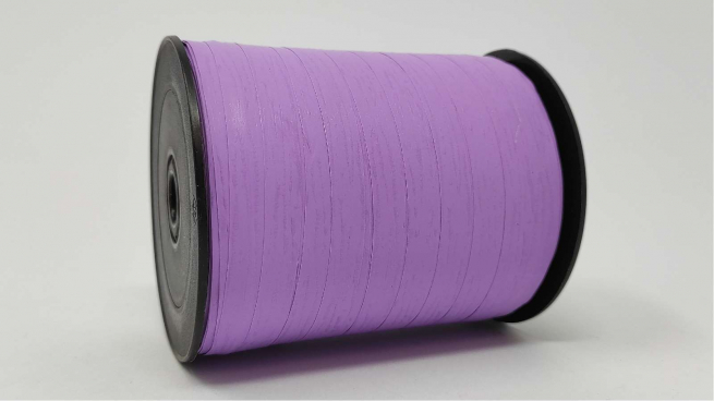 Rotolo nastro carta sintetica lavanda altezza 10 mm, in bobina da 250 mt
