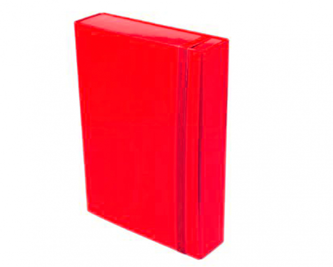 Cartelle 3 lembi con elastico, formato 25x35cm dorso 3 cm, colori assortiti