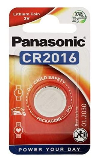 Pila Panasonic CR2016 al litio 3V