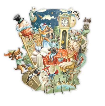 Biglietto POP-UP tridimensionale "Nursery"