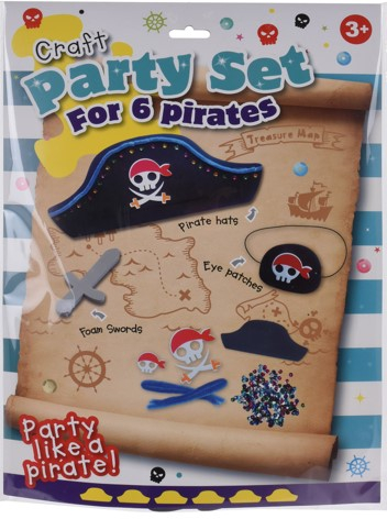 Kit party "Pirata" per 6 bambini