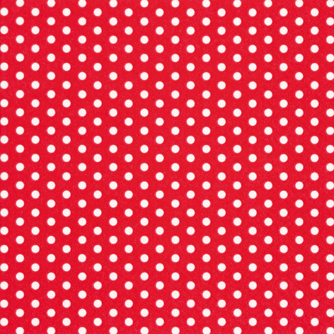 Tovagliolo in carta 3 veli stampa "Pois rosso", 33x33 cm, confezione da 20 pezzi