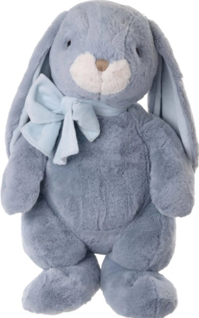 Coniglio "The great cookie" blu, altezza 60 cm