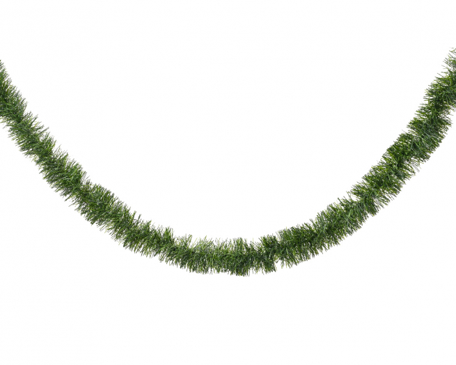 Festone per albero verde, lunghezza 270 cm, diametro 7.5 cm