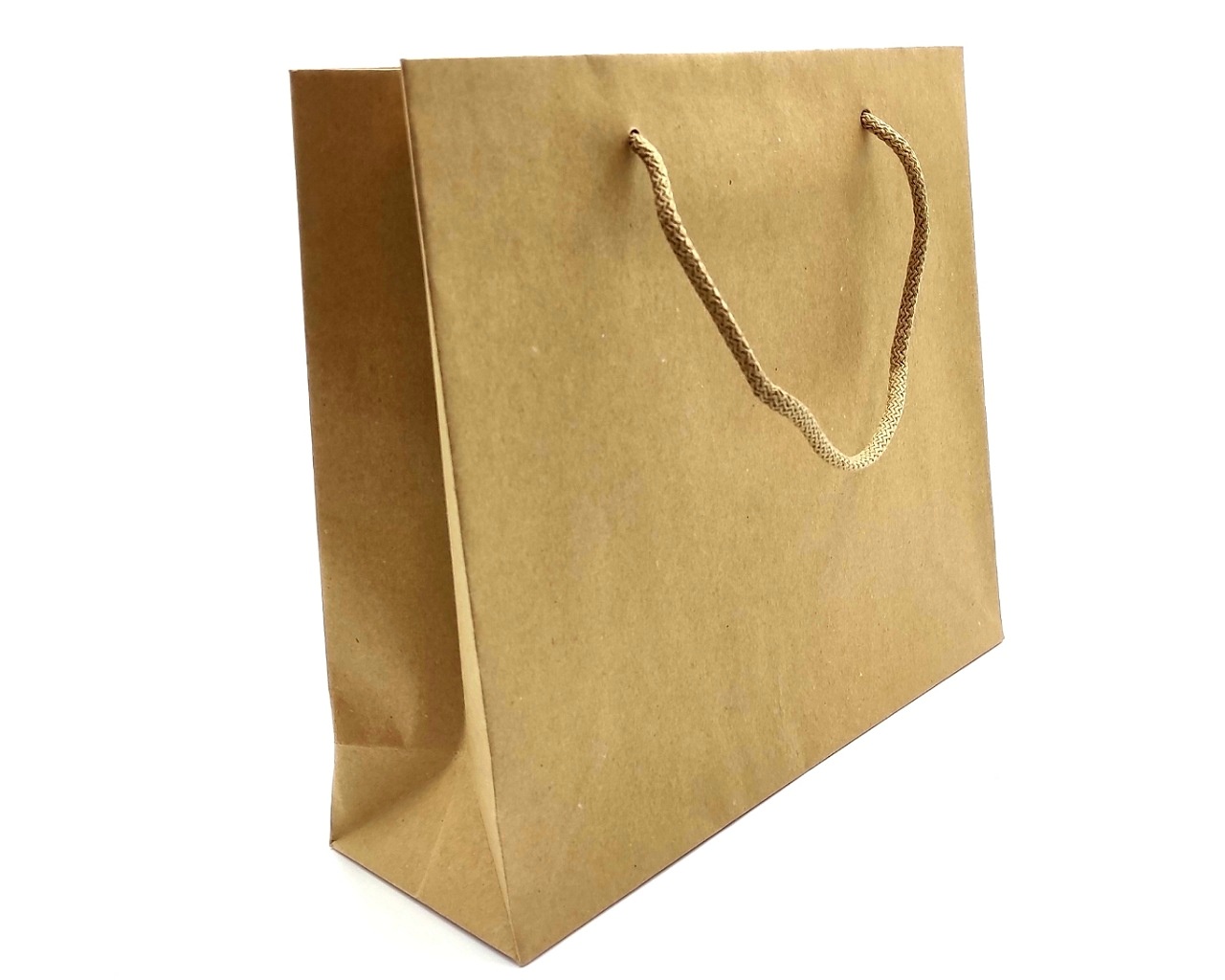 Shopper con maniglia in stoffa