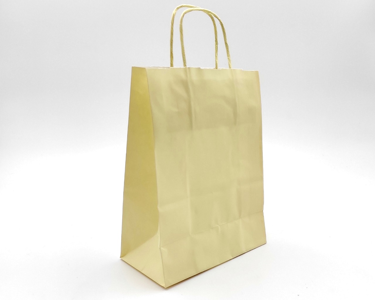 Shopper con maniglia in stoffa