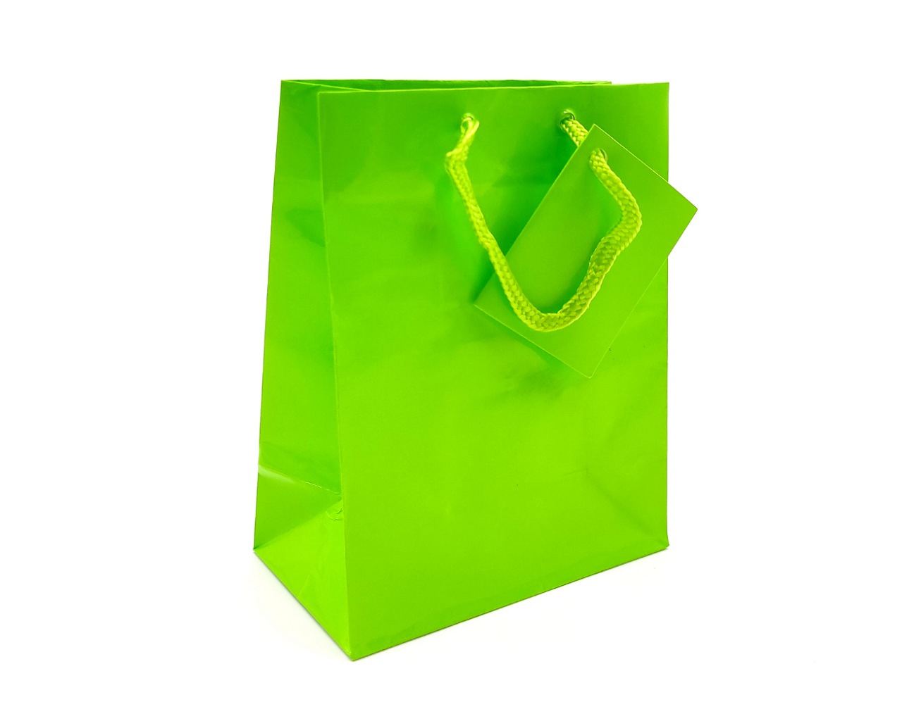 Shopper con maniglia in stoffa